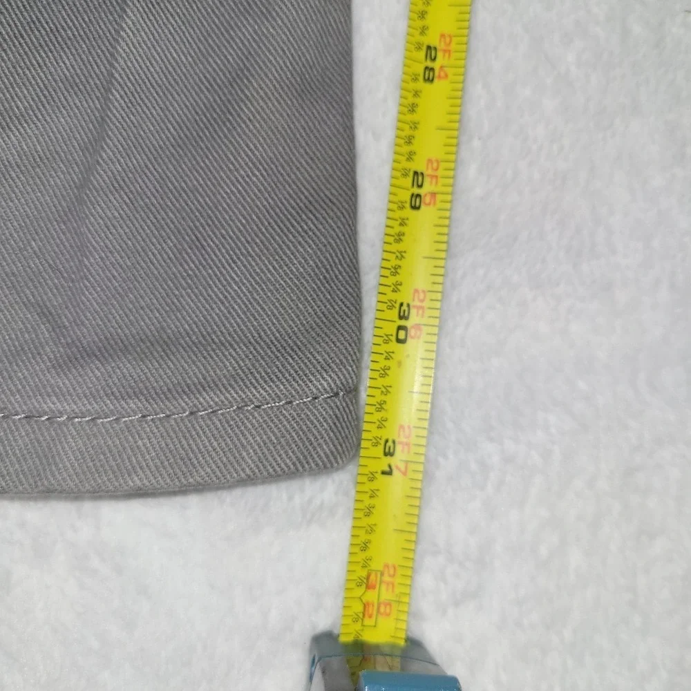 Levis 513 Jeans Men 33x32 Gray Slim Straight Leg Denim Pants